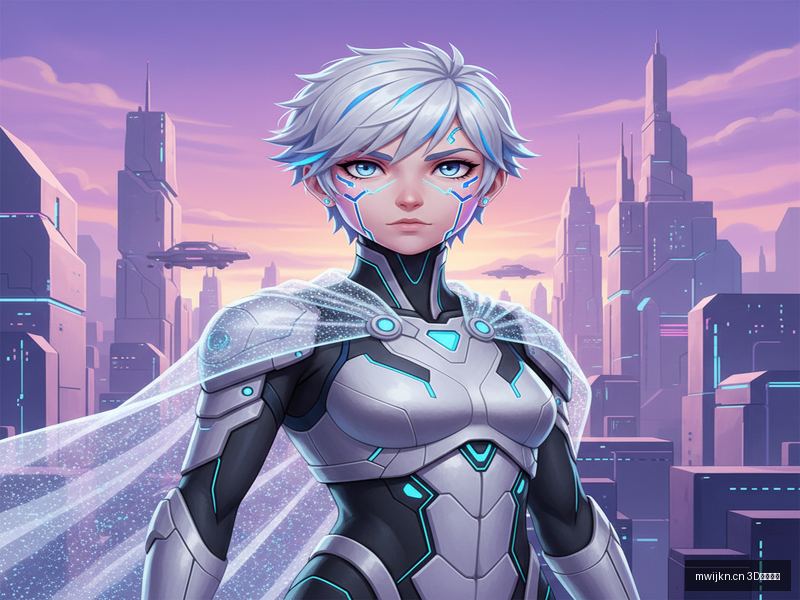 mwijkn.cn 《赛博恋人》3D特色漫画